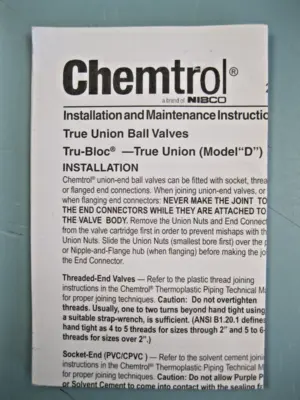 NEW Nibco U51TB-V