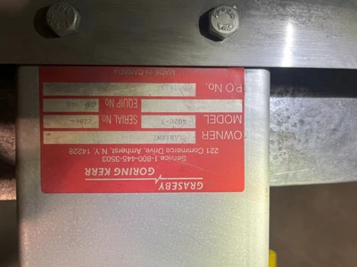 USED Goring Kerr 402c-3