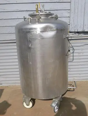 Tank, 92 Gallon, S/st, 28" X 30", Jkt, DT/DB, D #S743587