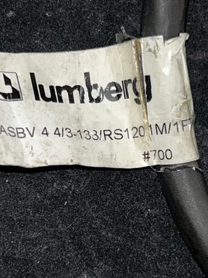 USED Lumberg ASBV 4 4/3-138/RS120 1M/1FT