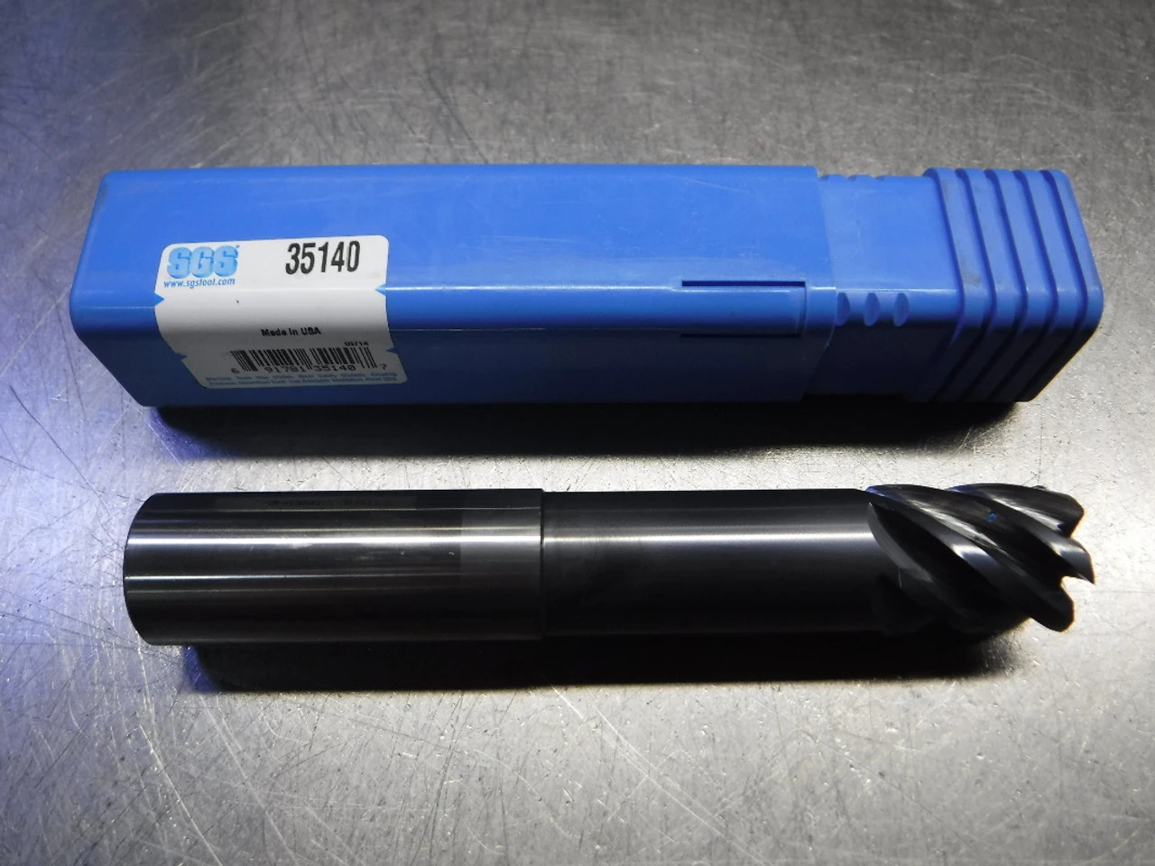 SGS 1" 6 Flute Carbide Endmill 1" Shank 35140 (LOC1792)
