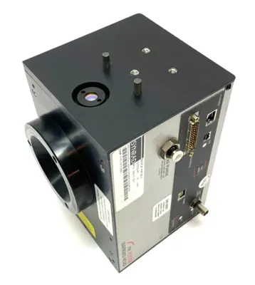 USED NOVANTA SYNRAD FH FLYER 2-WAY SCAN MARKING HEAD LASER GAUGING SYSTEM