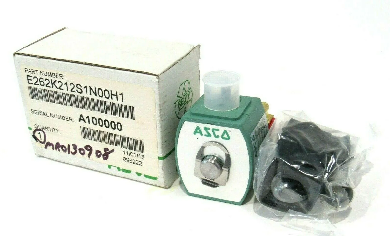 NEW ASCO E262K212S1N00H1 SOLENOID VALVE