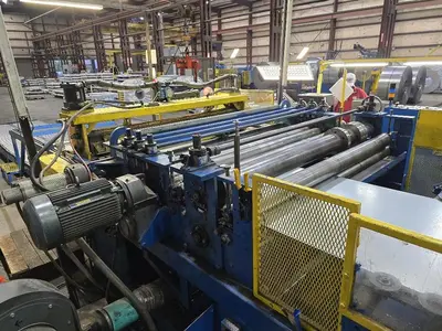 60" x . 060" x 40,000 Lbs. Iowa Precision Multi-Blanking Line