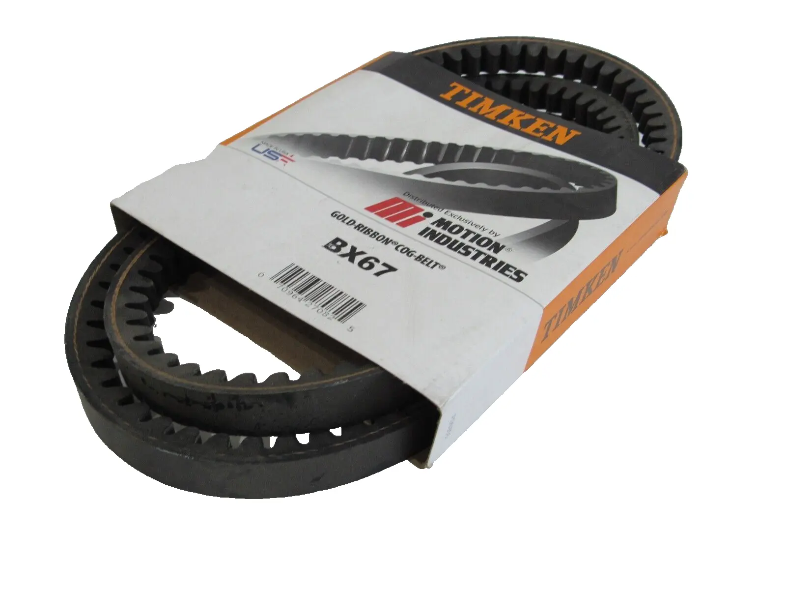 NEW TIMKEN BX67 GOLD RIBBON COG-BELT