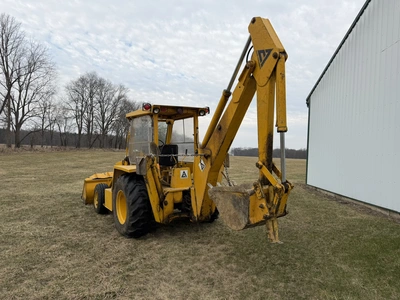 USED ALLIS CHALMERS 715 SERIES B BACKHOE