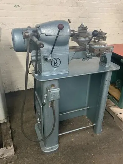 Benzinger Inside Turning Horizontal Ring Lathe with Precision Radius Attachment