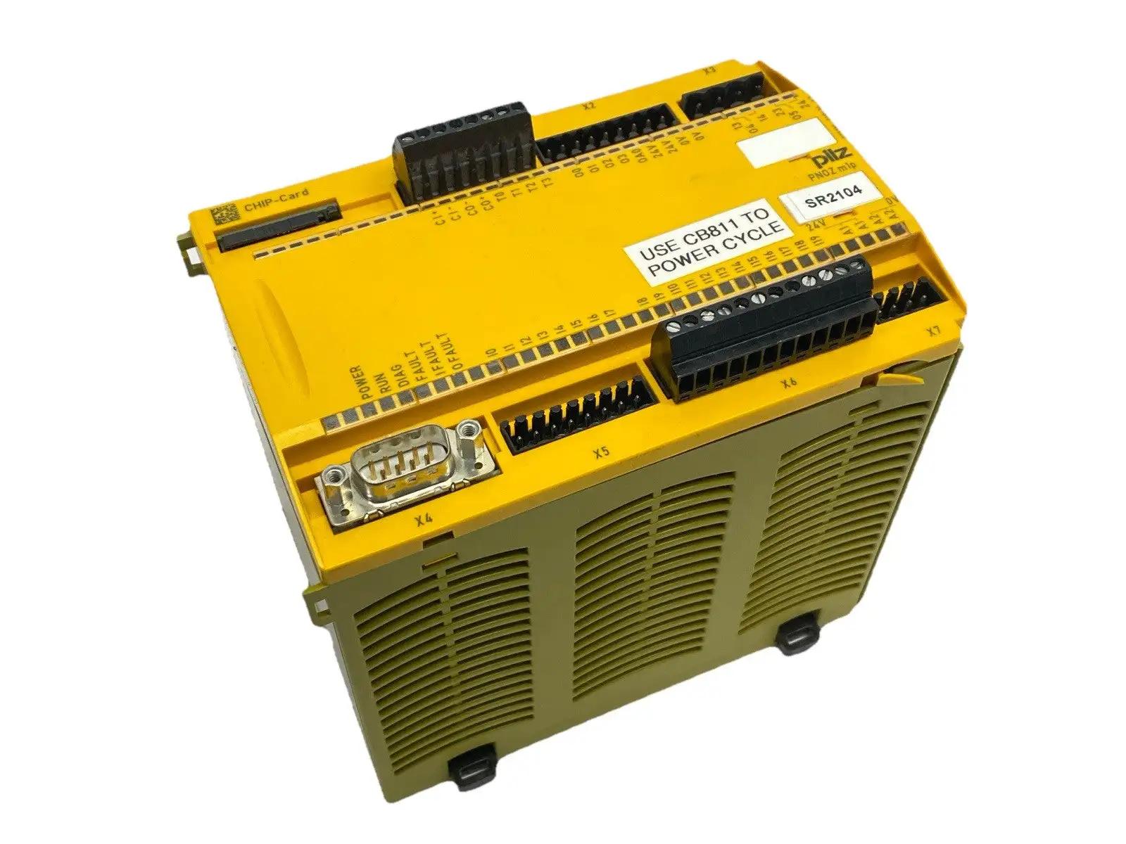 USED PILZ CPU BASE UNIT 773100 DAMAGED CASE
