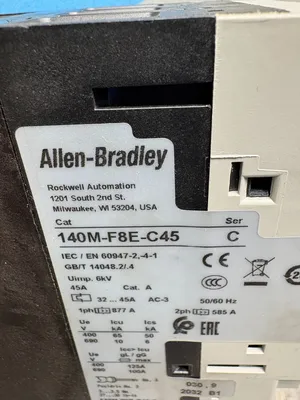 ALLEN BRADLEY 140M-F8E-C45 Electrical/PLC/Automation | ESS Industrial Equipment Sales (6)