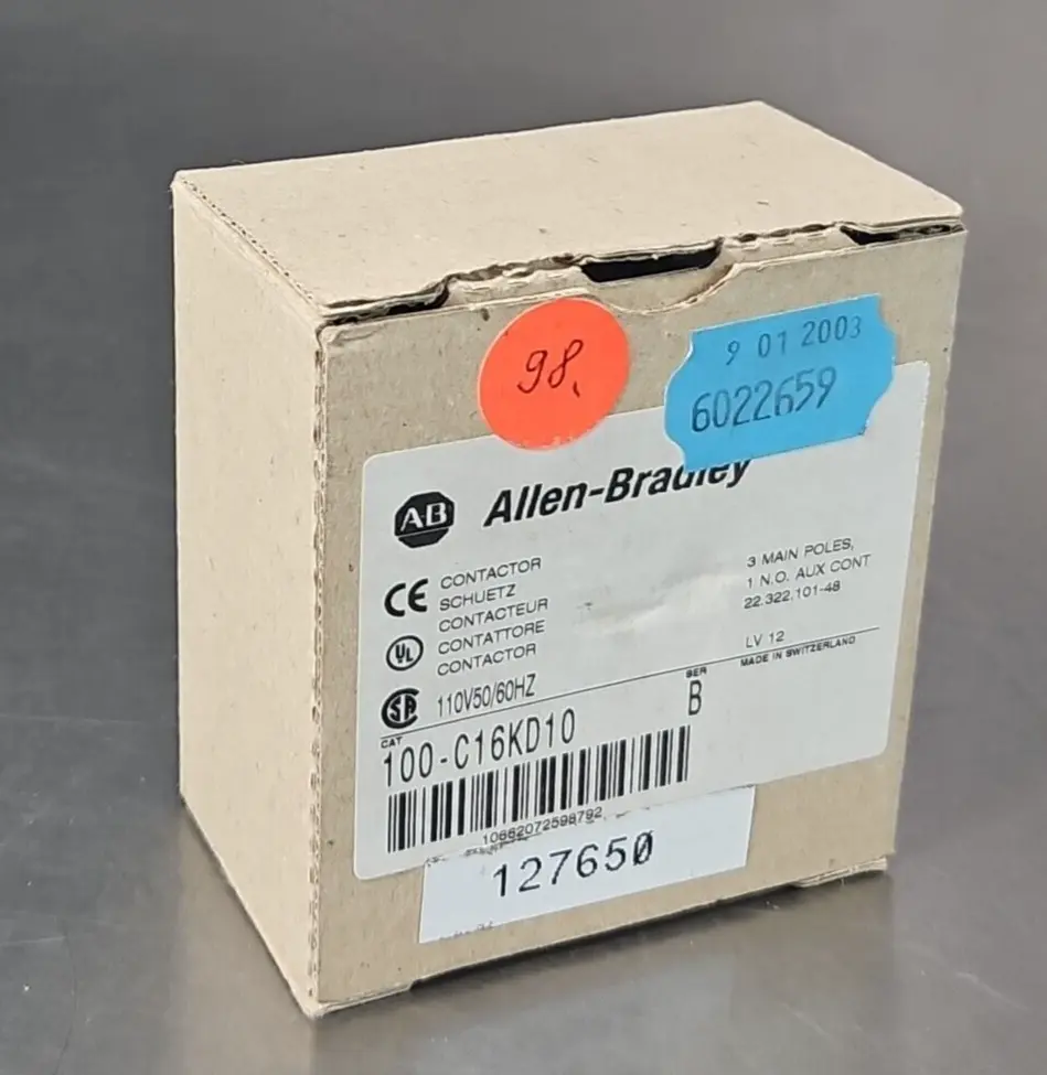 Allen Bradley 100-C16D10 Ser B Contactor loc4C28