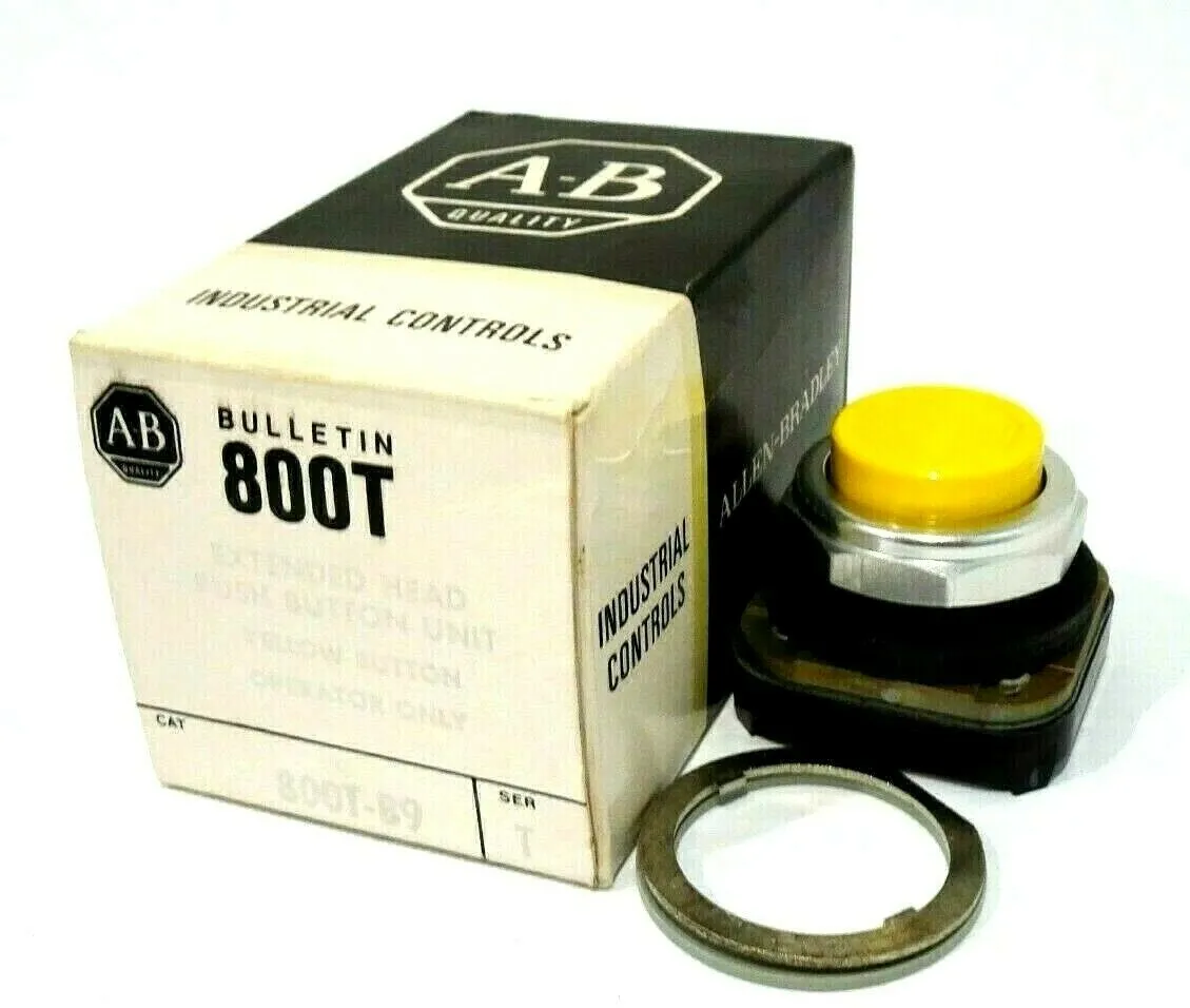 NEW ALLEN BRADLEY 800T-B9 PUSH BUTTON SER.T 800TB9