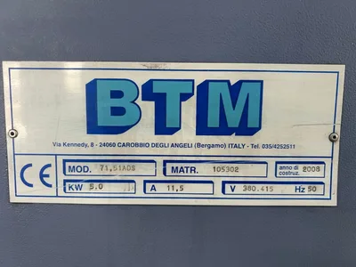 Used 2008 BTM 71.51 ADS Horizontal Band Saws Georgia US | The Equipment Hub #1283680