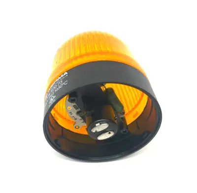 USED WERMA PERMANENT LED BEACON AMBER 24V