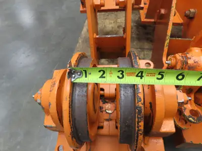 Cleveland Tramrail Bridge Crane Motorized End Truck Drive WB 6.5" Wheel Set of 4