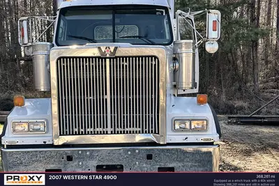 Used 2007 WESTERN STAR 4900 Winch Trucks Virginia US | Proxy Equipment #1385314