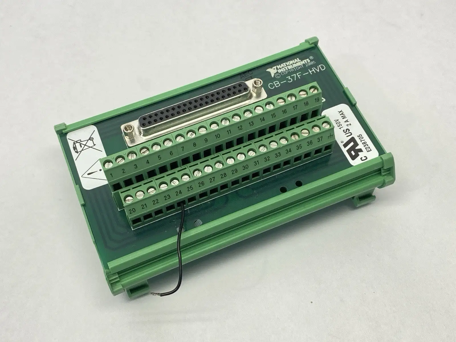 USED NATIONAL INSTRUMENTS HIGH VOLTAGE TERMINAL BLOCK 5605879