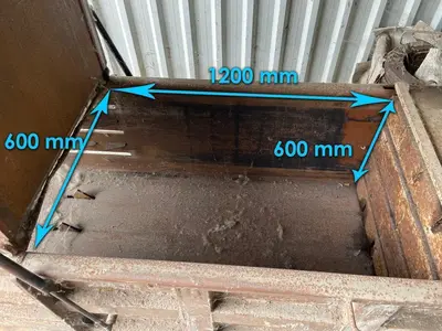 USED MECAMAT SCRAP BALLING PRESS