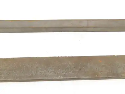 Cold Rolled Steel Flat Bar 1.5"thick x 2.5" and 3.5"Wide   Mixed Lot of 2pcs