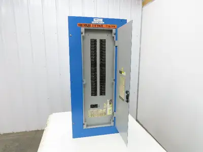GE AQF1422CBX Panelboard 42 Space 120/240V 1Ph 225A 3 Wire 225A Main Breaker