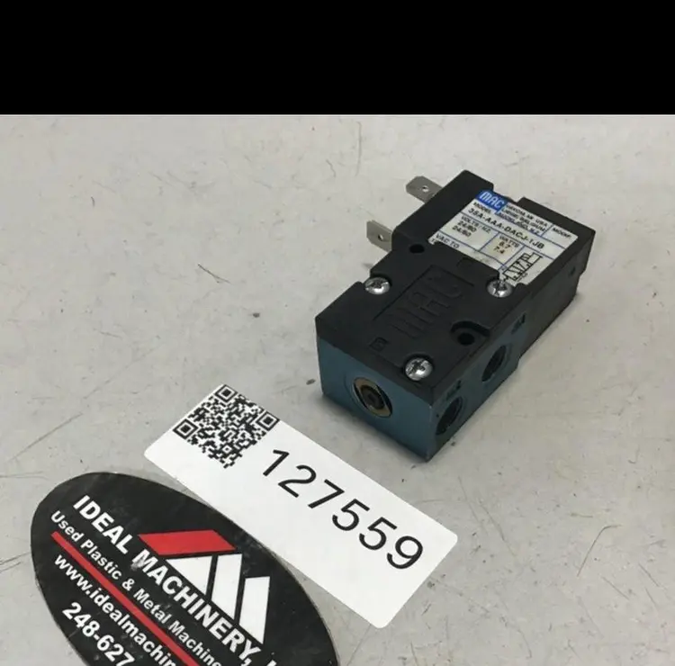 Used MAC 35A-AAA-DACJ-1JB Valves/Fittings Michigan US | Ideal Machinery #1311298