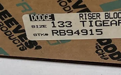Used DODGE RRB94915 Riser Blocks Ohio US | Surplus Asset Holdings #1248095