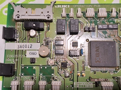 JUKI E8605729OAO OPERATION PCB REV. 05 E8605729
