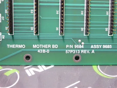 Thermo Environmental 43B-0 Motherboard 9684 9685 57P313 Rev. A Used