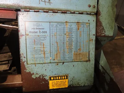 DOALL C-305A HORIZONTAL BAND SAW Horizontal Band Saws | Machinery For Sale (7)