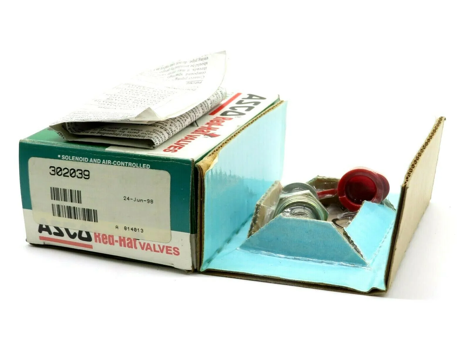 NEW ASCO 302039 SOLENOID VALVE REBUILD KIT
