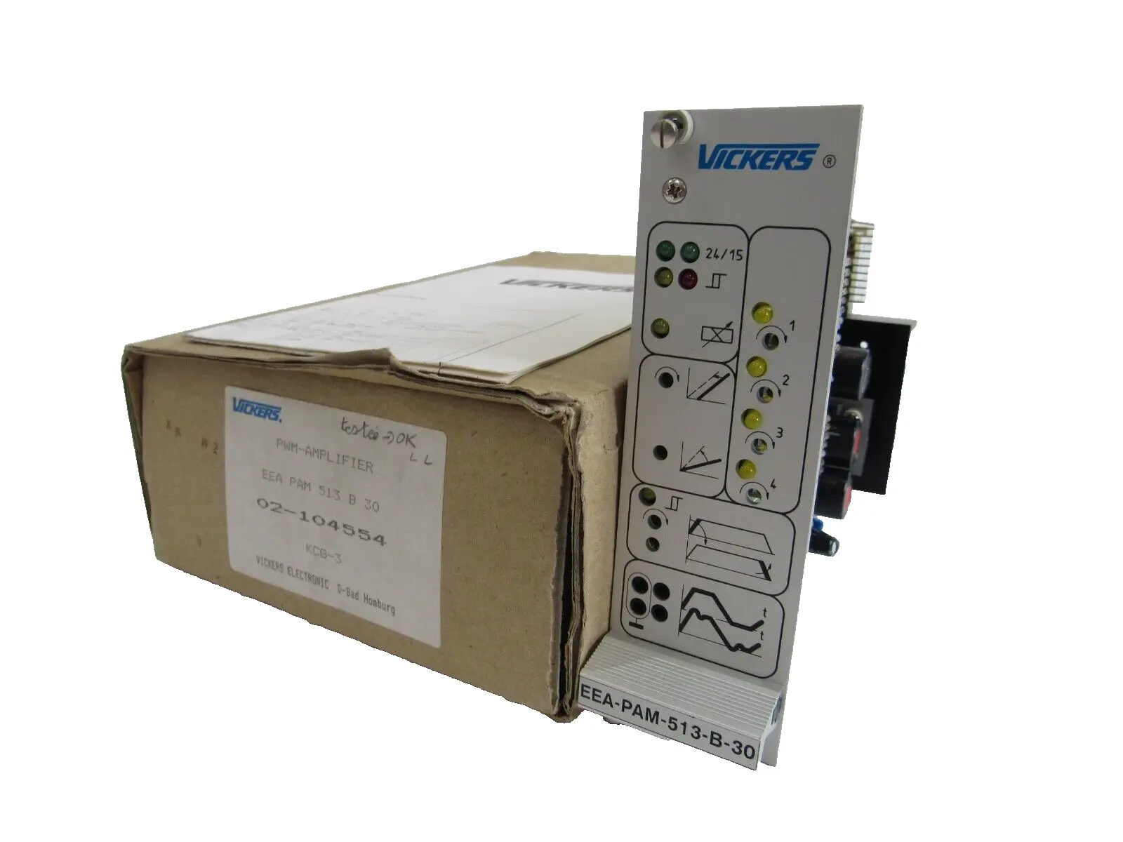NEW VICKERS EEA-PAM-513-B-30 AMPLIFIER CARD EEAPAM513B30