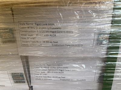 Used RIGID CORE FLOORING POCATELLO Flooring, Windows, and Doors Michigan US | Miedema Asset Management Group #1325665