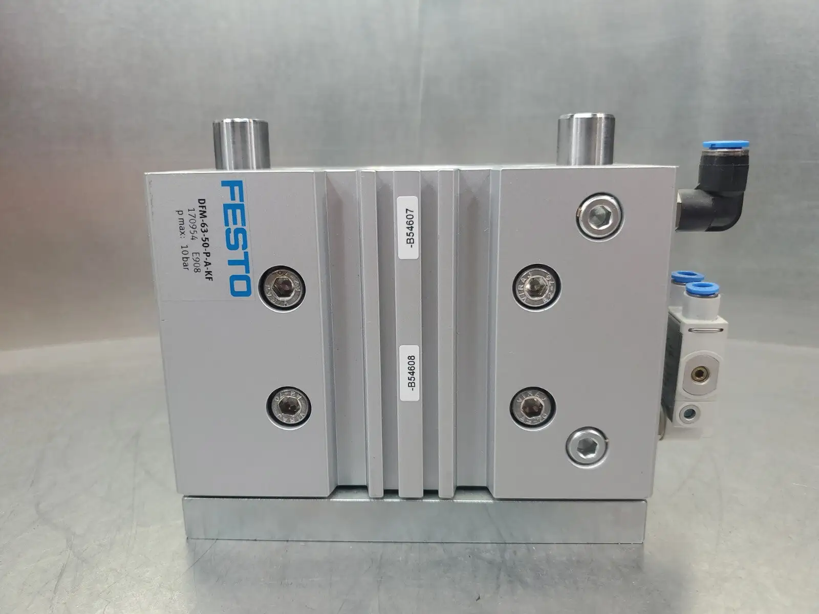 Festo DFM-63-50-P-A-KF (170954) Pneumatic Manifold w/VFOF-LE-BAH-G18-Q6. 6D