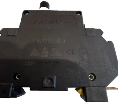 NEW LOT OF 8 WEIDMULLER 9101703500 CIRCUIT BREAKER