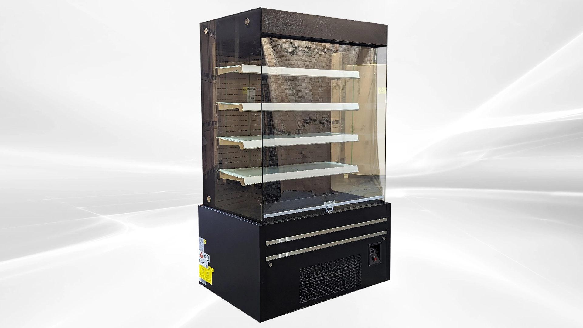 171-0304 48" Open Air Self Contained Vertical Display Cooler