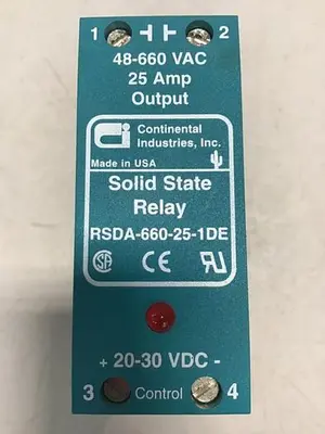 USED CONTINENTAL INDUSTRIES RSDA-660-25-1DE