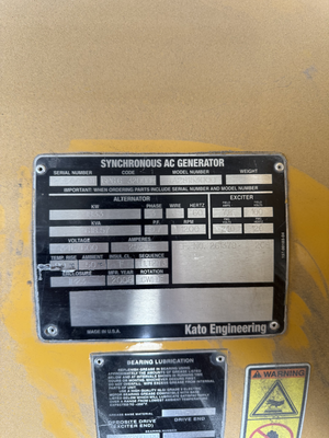 Used 2008 CAT A248153000 Generator Parts Texas US | Oil The Woodlands Group #1500750