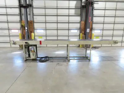Sparks Dura-Drive 28"x 18' 4" Conveyor 23"Belt 1Hp 460V Variable Speed