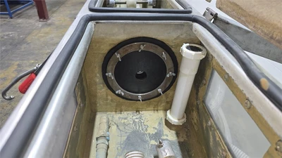 14' Long Conair Vacuum Sizing Tank 12" x 12" Cross Section