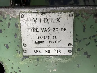 Used VIDEX VAS-20DBH Thread Rollers Ontario CA | Walden Machinery #1352915