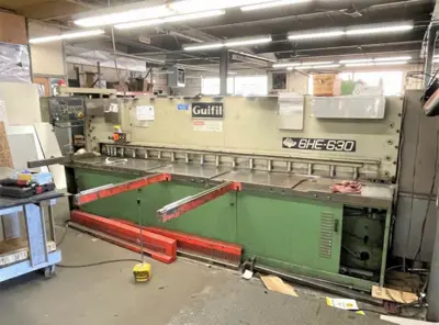 2002 GUIFIL GHE-630 Power Squaring Shears (Inch) | Used Solutions, Inc. (1)
