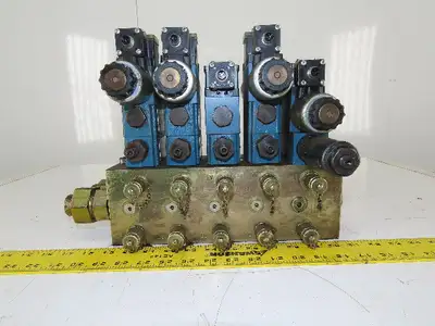 Rexroth 4WE6Y61 4/3 Way Hydraulic Valve Regulated Check Assembly