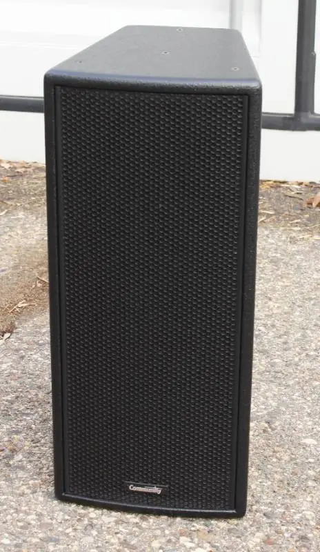 Biamp Community V2-28 Dual 8-inch 2-Way Full-Range Speaker 300W