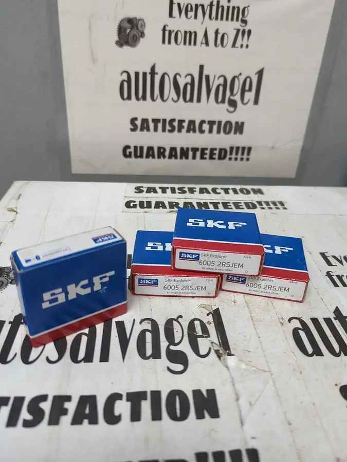 New | in-Stock SKF 6005 2RSJEM Bearings | Surplus Asset Holdings #1189851