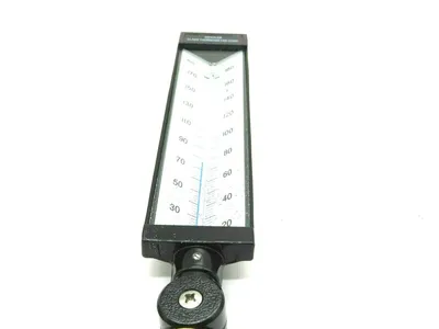 NEW WEKSLER AS5L-9-36AL GLASS THERMOMETER 9" CASE 6" STEM AS5L936AL