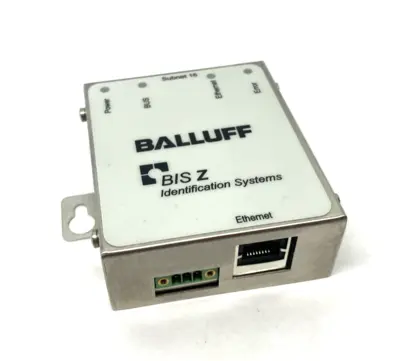 Used Balluff Ethernet HF Communication Module, (13.56 MHz) BAE00JM PLC Ethernet Equipment Michigan US | Maverick Industrial Sales #1401392