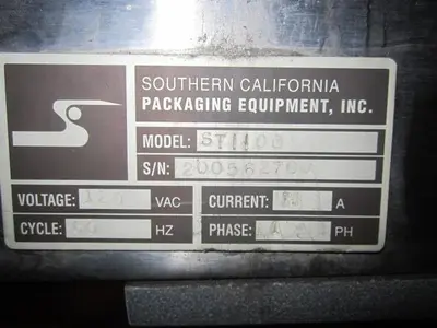 USED SO CAL PKG EQUIP ST-1100