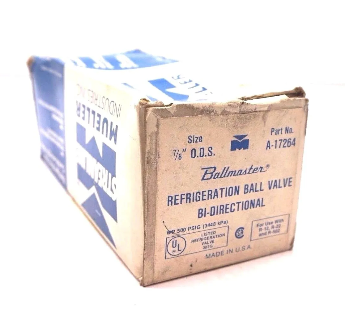 NEW MUELLER A-17264 BALL VALVE A17264