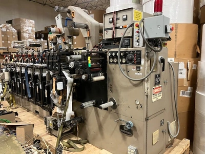 1970 WEBTRON 750 HQV FLEXO NARROW WEB | Styers Equipment Company (1)