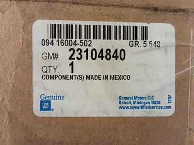 NEW GM 23104840