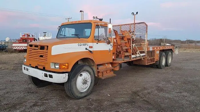 Used 1990 IHC INTERNATIONAL 4900 TANDEM AXLE OILFIELD PUMP/KILL TRUCK Misc Trucks Saskatchewan CA | Chad Equipment #466878